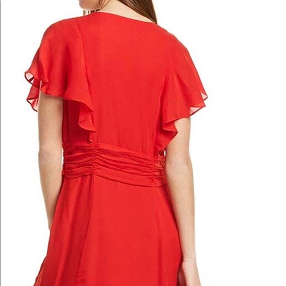 PARKER dress Red in size 10 NWT - Picture 4 of 8